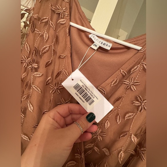 Baltic Born Marseille Embossed Maxi Dress / Nude Rose (Color) - Picture 2 of 4